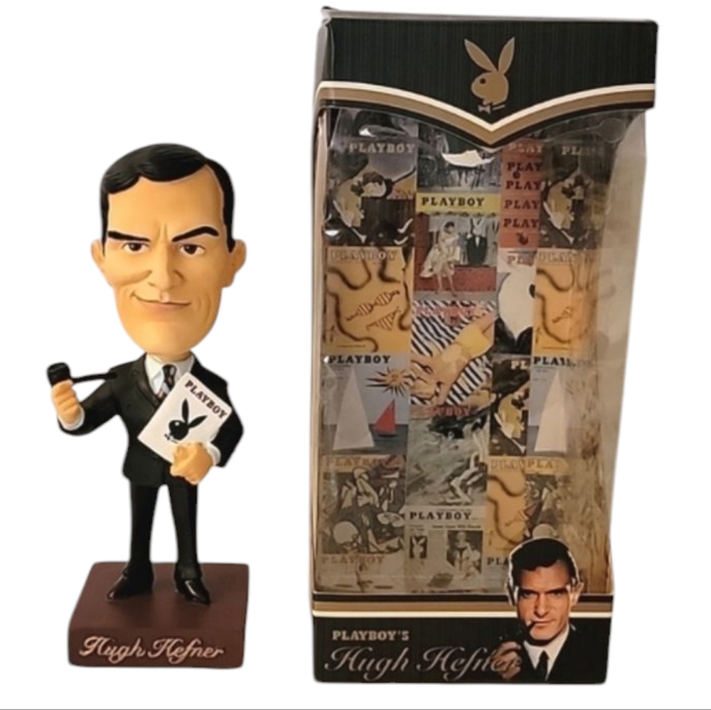 🐰 Hugh Hefner Playboy Bobblehead